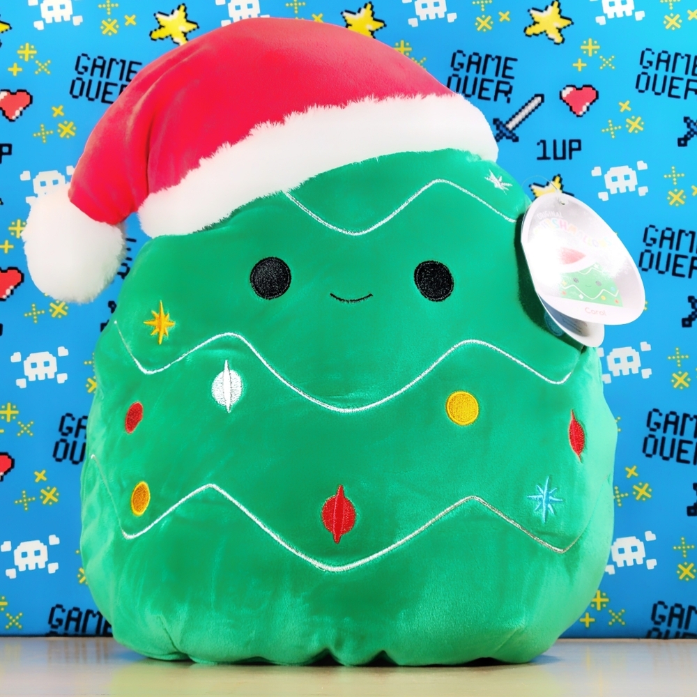 Squishmallow Carol the Christmas Tree 12" UltraSoft Stuffed X-mas Toy Plush NWT